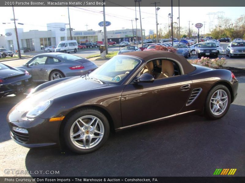 Macadamia Metallic / Sand Beige 2010 Porsche Boxster