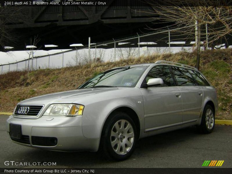 Light Silver Metallic / Onyx 2001 Audi A6 2.8 quattro Avant