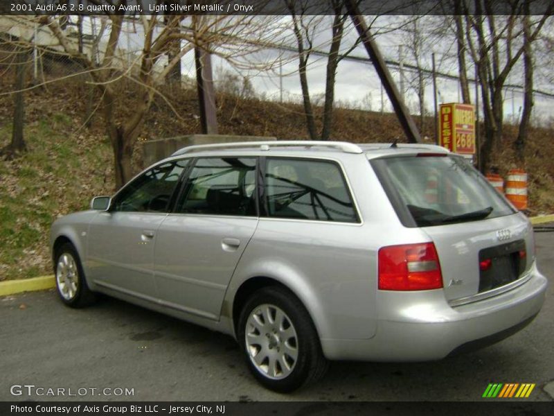 Light Silver Metallic / Onyx 2001 Audi A6 2.8 quattro Avant
