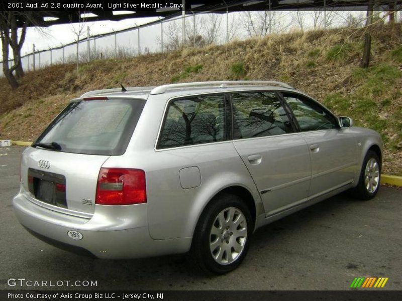 Light Silver Metallic / Onyx 2001 Audi A6 2.8 quattro Avant