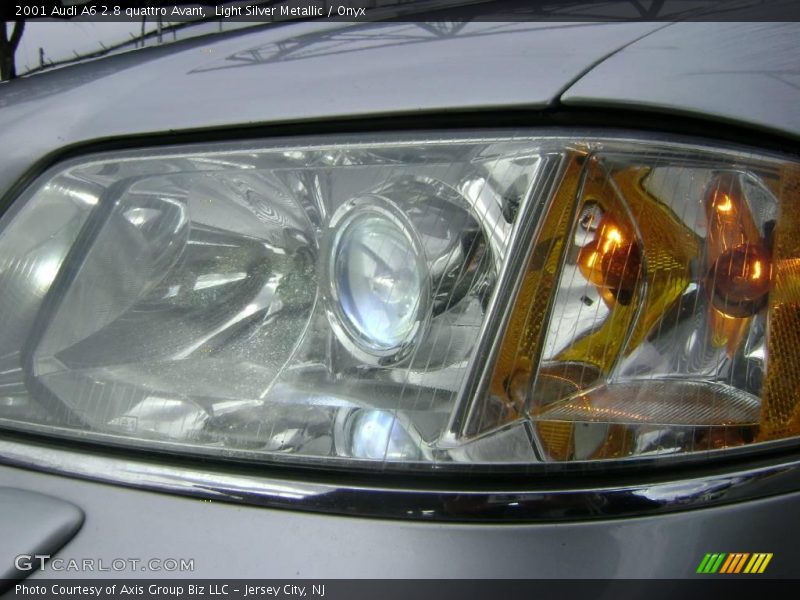 Light Silver Metallic / Onyx 2001 Audi A6 2.8 quattro Avant