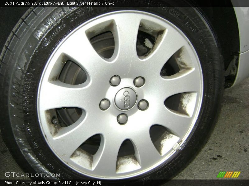 Light Silver Metallic / Onyx 2001 Audi A6 2.8 quattro Avant