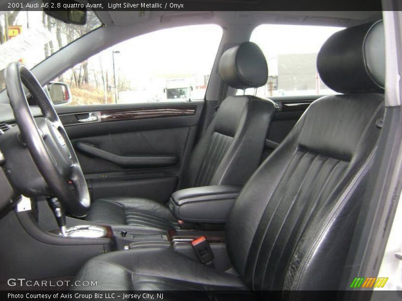 Light Silver Metallic / Onyx 2001 Audi A6 2.8 quattro Avant
