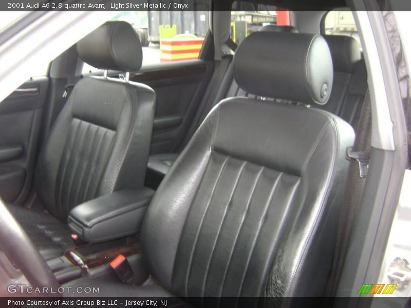 Light Silver Metallic / Onyx 2001 Audi A6 2.8 quattro Avant