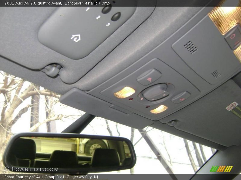 Light Silver Metallic / Onyx 2001 Audi A6 2.8 quattro Avant