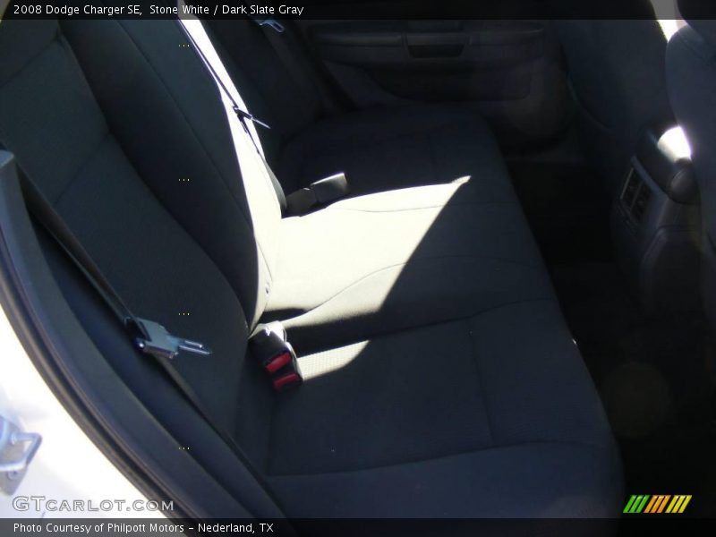 Stone White / Dark Slate Gray 2008 Dodge Charger SE