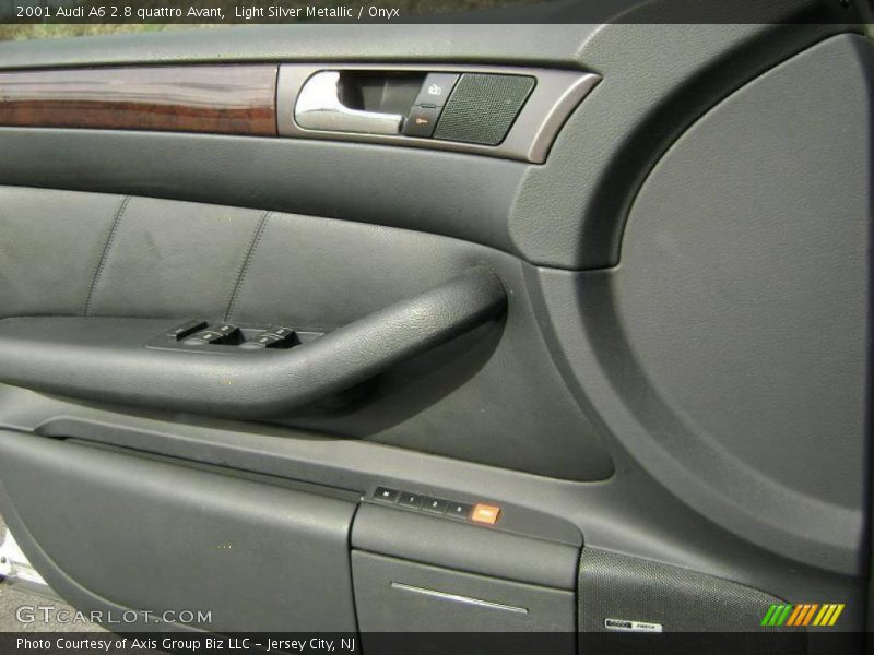 Light Silver Metallic / Onyx 2001 Audi A6 2.8 quattro Avant