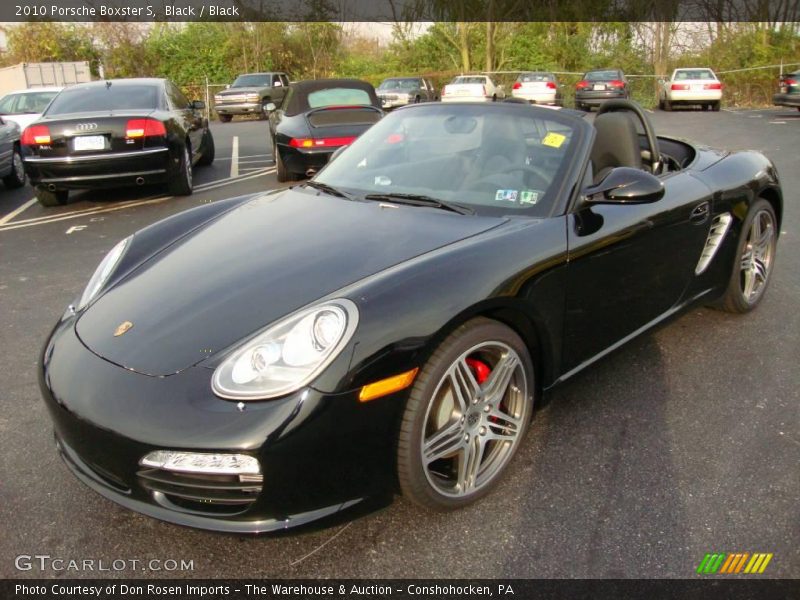 Black / Black 2010 Porsche Boxster S
