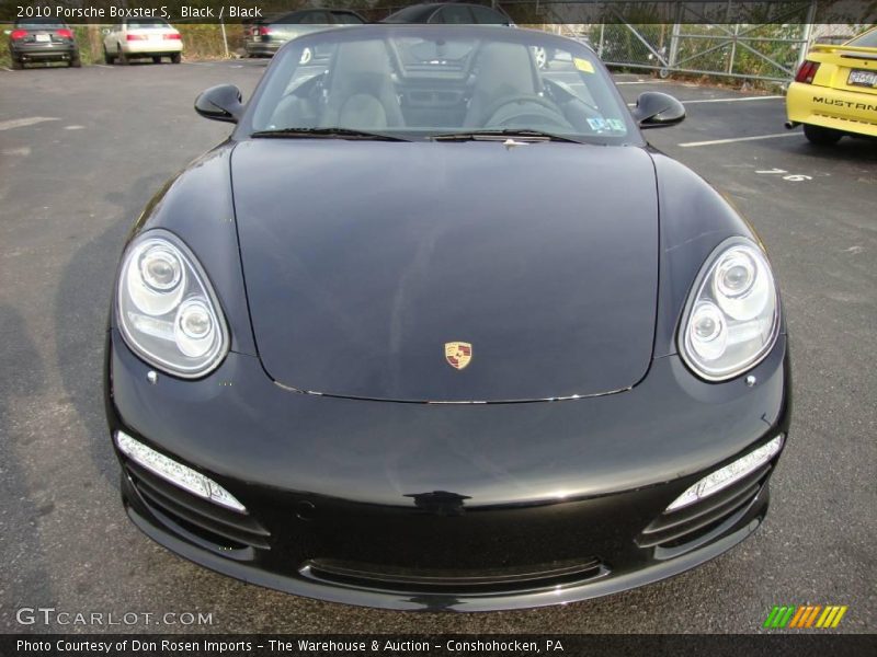 Black / Black 2010 Porsche Boxster S