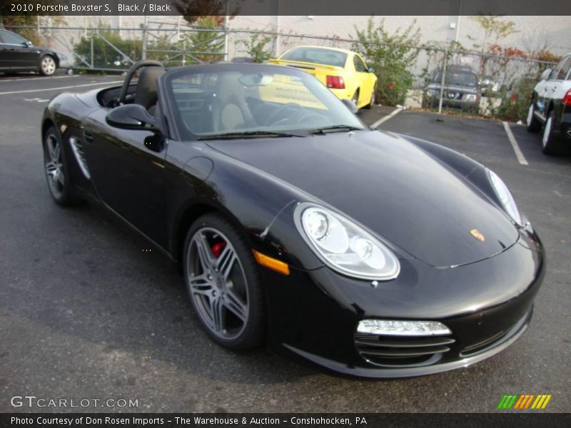 Black / Black 2010 Porsche Boxster S