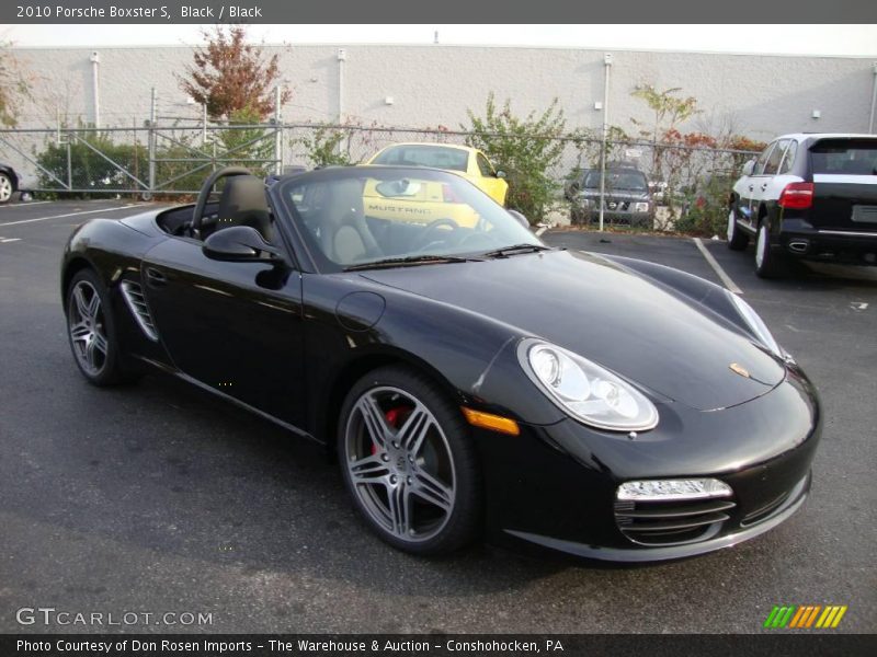 Black / Black 2010 Porsche Boxster S