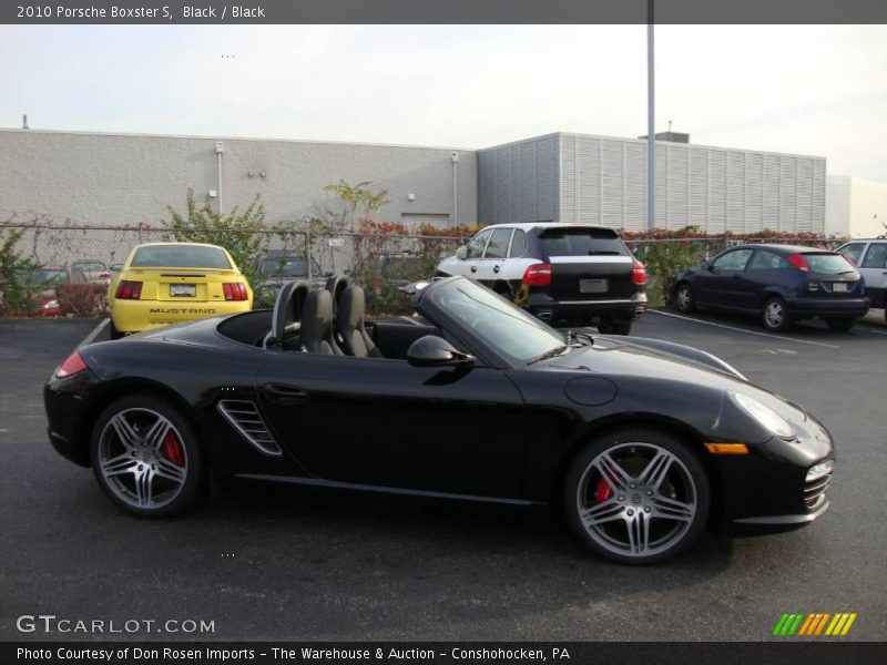 Black / Black 2010 Porsche Boxster S