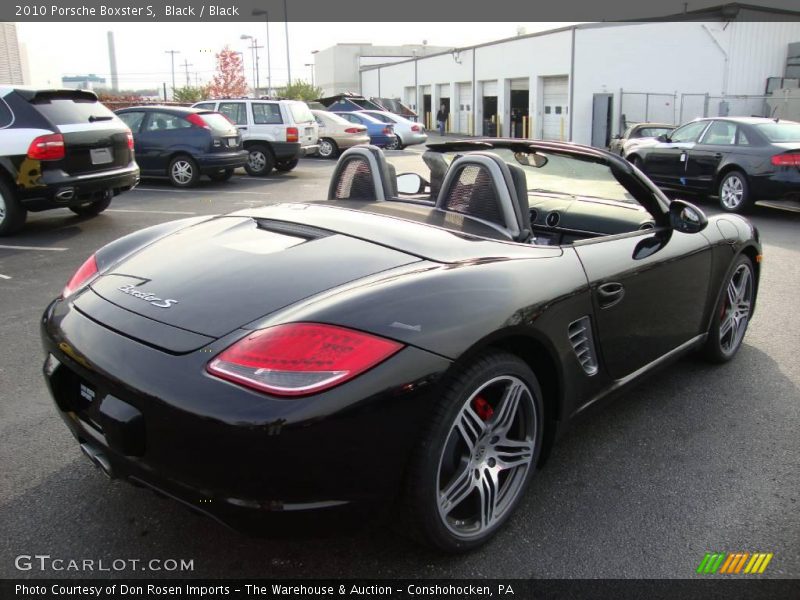 Black / Black 2010 Porsche Boxster S