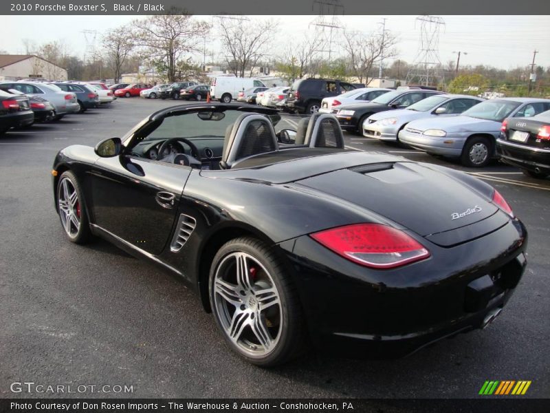 Black / Black 2010 Porsche Boxster S