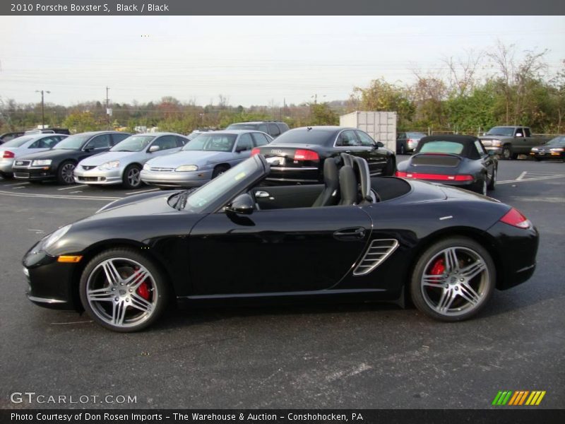 Black / Black 2010 Porsche Boxster S