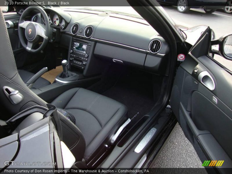 Black / Black 2010 Porsche Boxster S