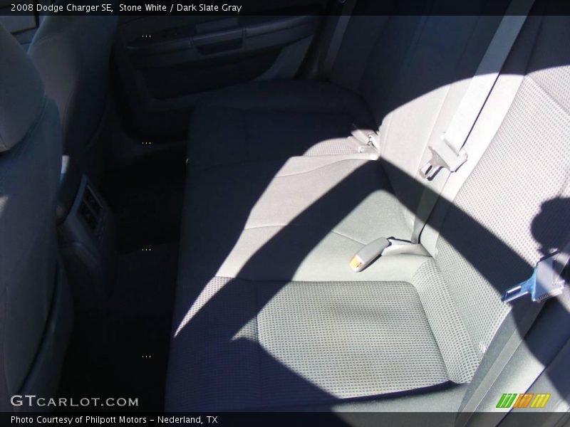 Stone White / Dark Slate Gray 2008 Dodge Charger SE