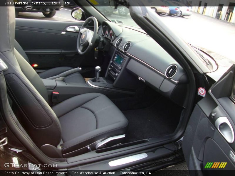 Black / Black 2010 Porsche Boxster S