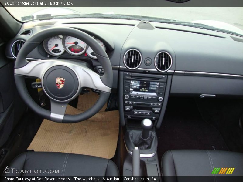 Black / Black 2010 Porsche Boxster S