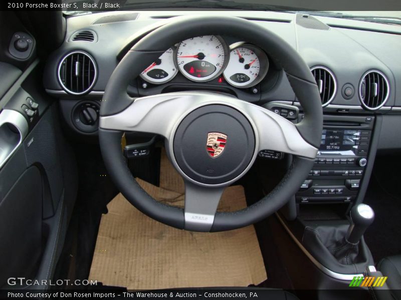 Black / Black 2010 Porsche Boxster S