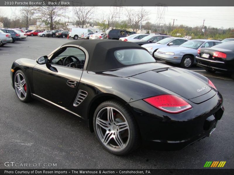 Black / Black 2010 Porsche Boxster S
