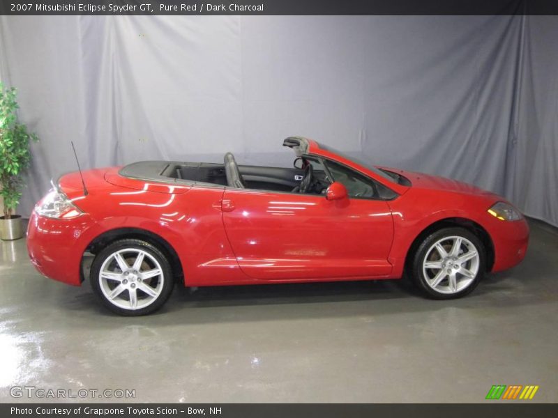 Pure Red / Dark Charcoal 2007 Mitsubishi Eclipse Spyder GT