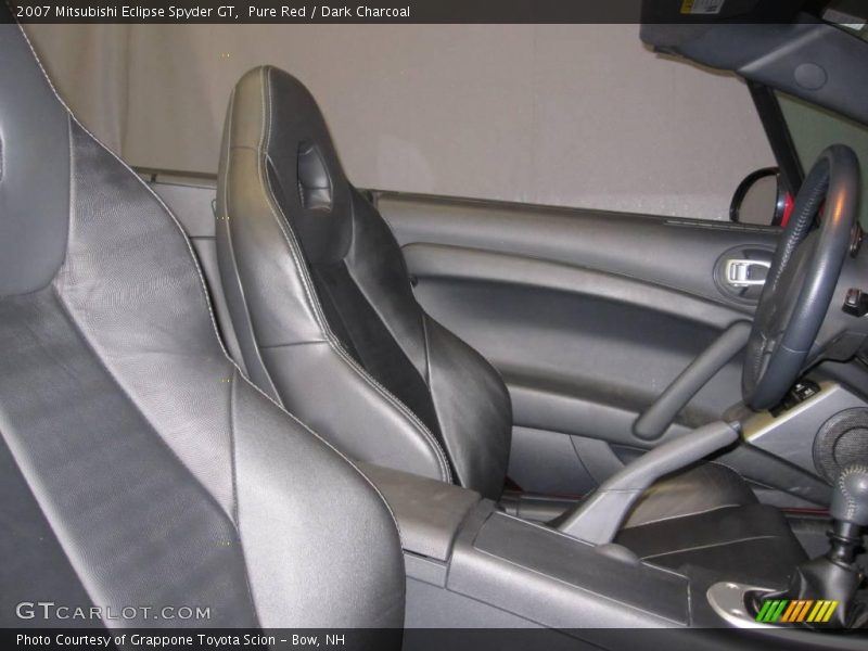Pure Red / Dark Charcoal 2007 Mitsubishi Eclipse Spyder GT