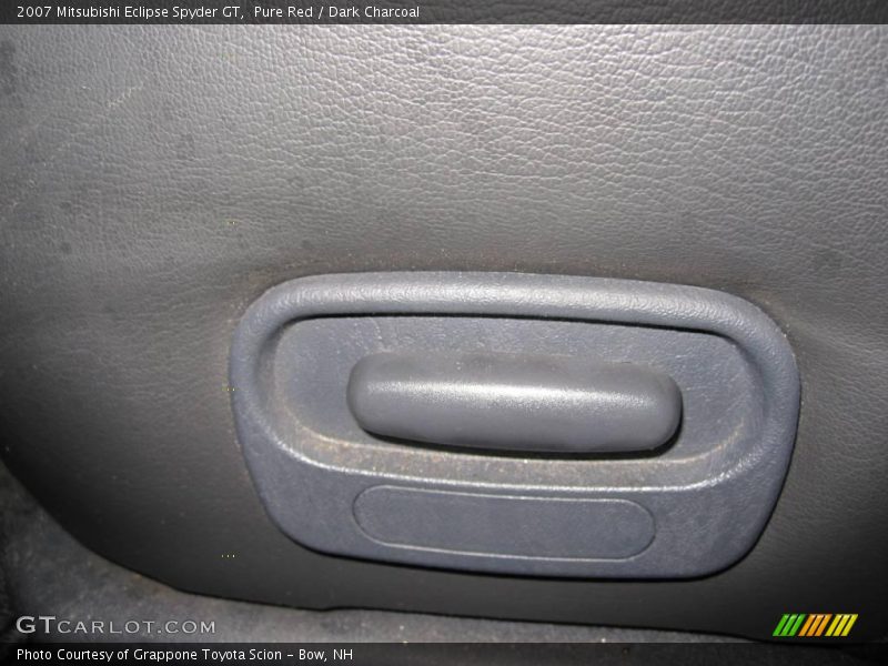 Pure Red / Dark Charcoal 2007 Mitsubishi Eclipse Spyder GT
