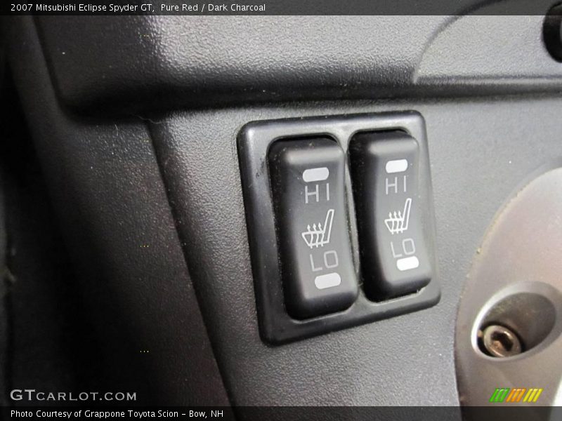 Pure Red / Dark Charcoal 2007 Mitsubishi Eclipse Spyder GT