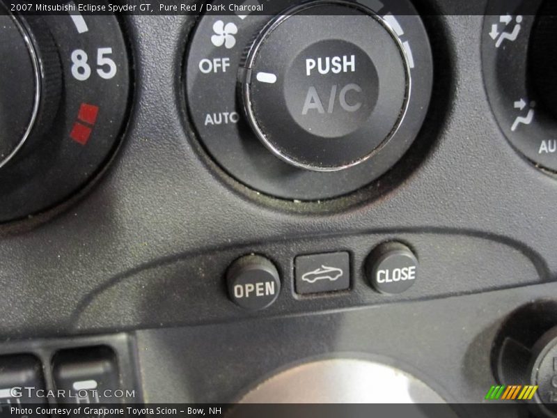Pure Red / Dark Charcoal 2007 Mitsubishi Eclipse Spyder GT