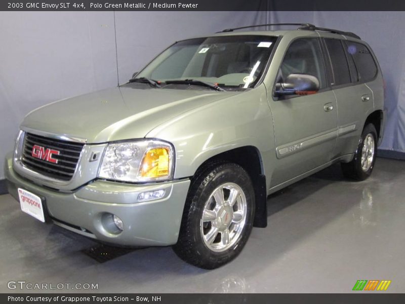 Polo Green Metallic / Medium Pewter 2003 GMC Envoy SLT 4x4