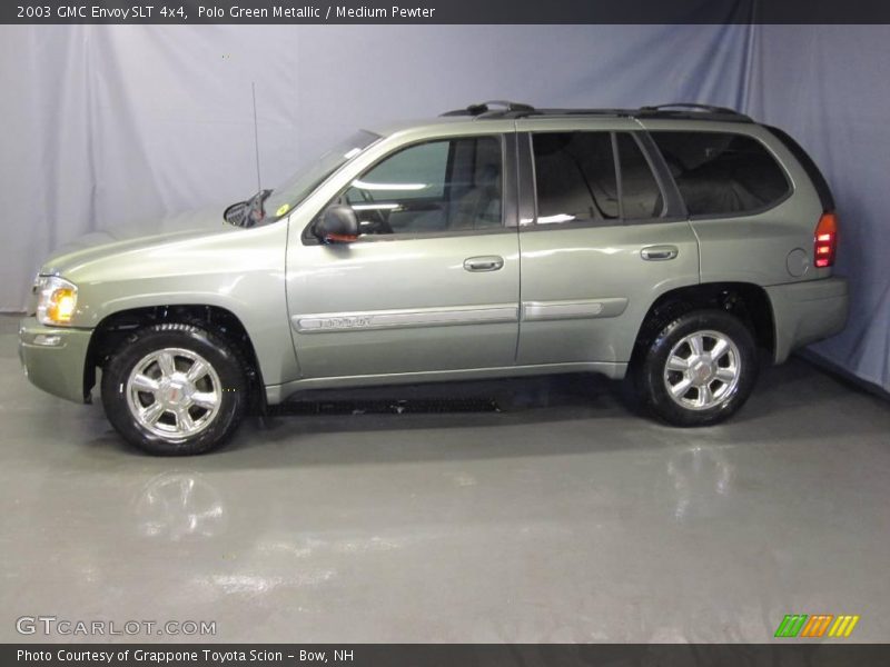 Polo Green Metallic / Medium Pewter 2003 GMC Envoy SLT 4x4