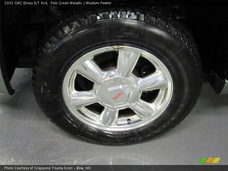 Polo Green Metallic / Medium Pewter 2003 GMC Envoy SLT 4x4