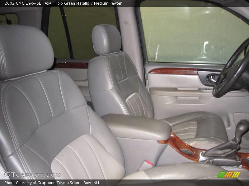 Polo Green Metallic / Medium Pewter 2003 GMC Envoy SLT 4x4