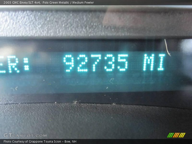 Polo Green Metallic / Medium Pewter 2003 GMC Envoy SLT 4x4