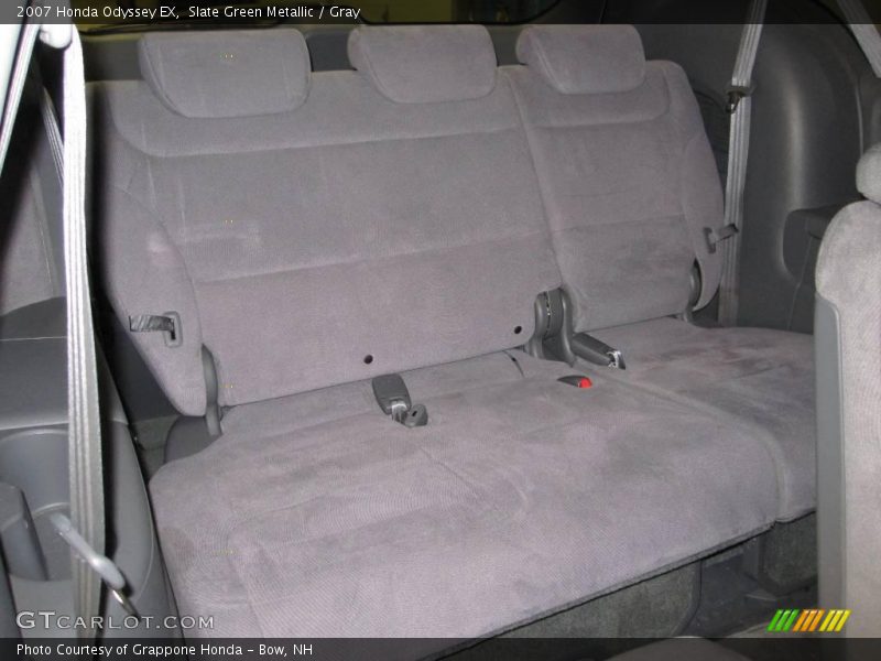 Slate Green Metallic / Gray 2007 Honda Odyssey EX