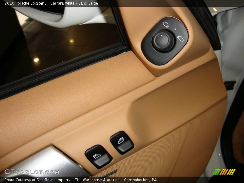 Carrara White / Sand Beige 2010 Porsche Boxster S