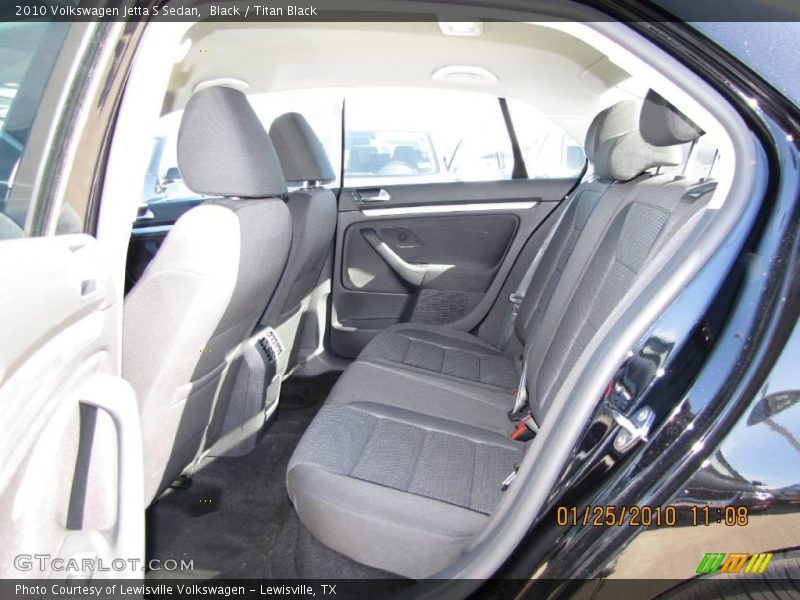 Black / Titan Black 2010 Volkswagen Jetta S Sedan