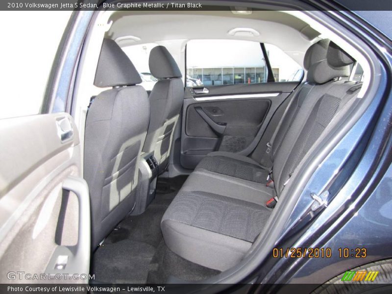 Blue Graphite Metallic / Titan Black 2010 Volkswagen Jetta S Sedan