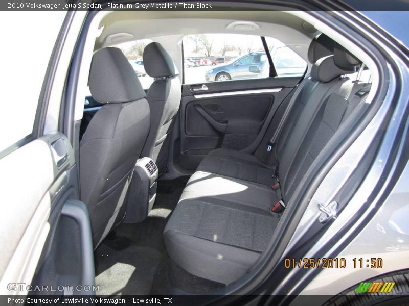 Platinum Grey Metallic / Titan Black 2010 Volkswagen Jetta S Sedan