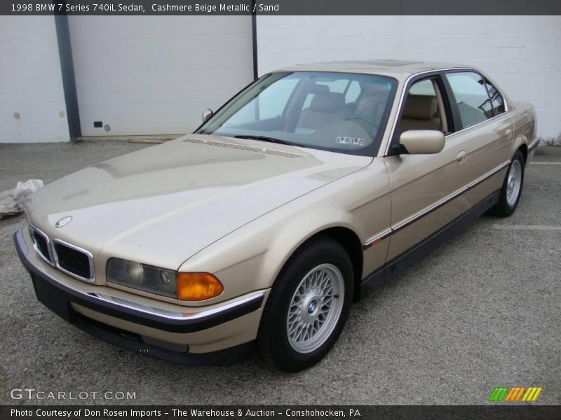 Cashmere Beige Metallic / Sand 1998 BMW 7 Series 740iL Sedan