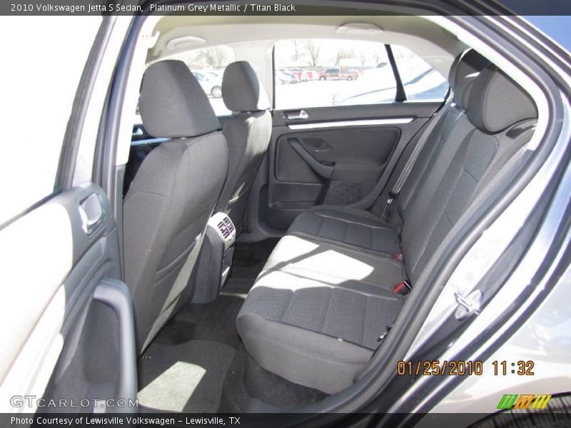 Platinum Grey Metallic / Titan Black 2010 Volkswagen Jetta S Sedan