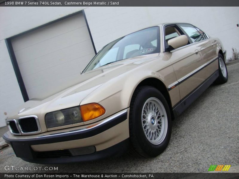 Cashmere Beige Metallic / Sand 1998 BMW 7 Series 740iL Sedan