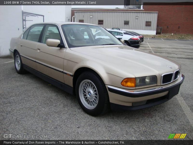 Cashmere Beige Metallic / Sand 1998 BMW 7 Series 740iL Sedan