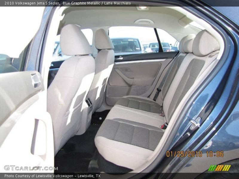Blue Graphite Metallic / Latte Macchiato 2010 Volkswagen Jetta S Sedan
