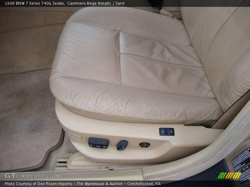 Cashmere Beige Metallic / Sand 1998 BMW 7 Series 740iL Sedan