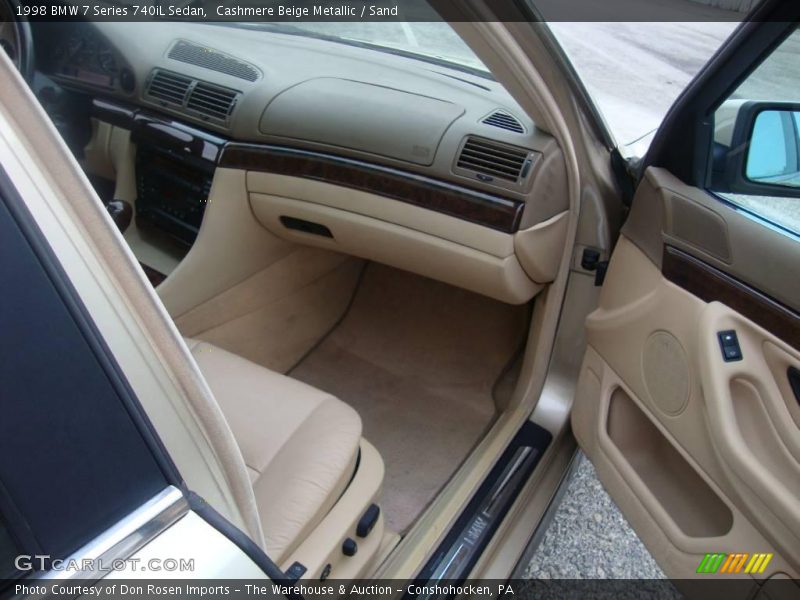 Cashmere Beige Metallic / Sand 1998 BMW 7 Series 740iL Sedan