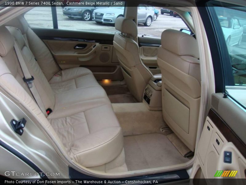 Cashmere Beige Metallic / Sand 1998 BMW 7 Series 740iL Sedan