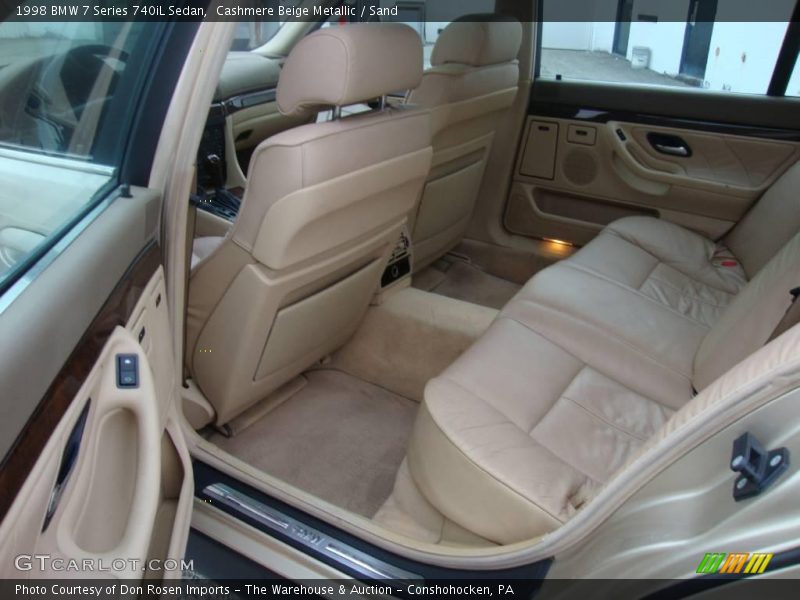 Cashmere Beige Metallic / Sand 1998 BMW 7 Series 740iL Sedan
