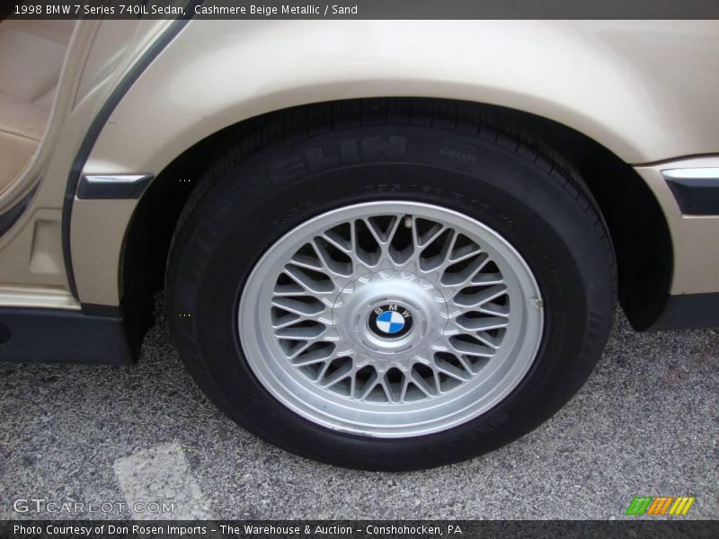 Cashmere Beige Metallic / Sand 1998 BMW 7 Series 740iL Sedan